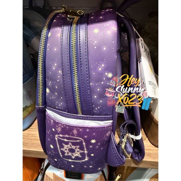Loungefly Disney Tangled Lantern Scene Light-Up Mini Backpack main image 5